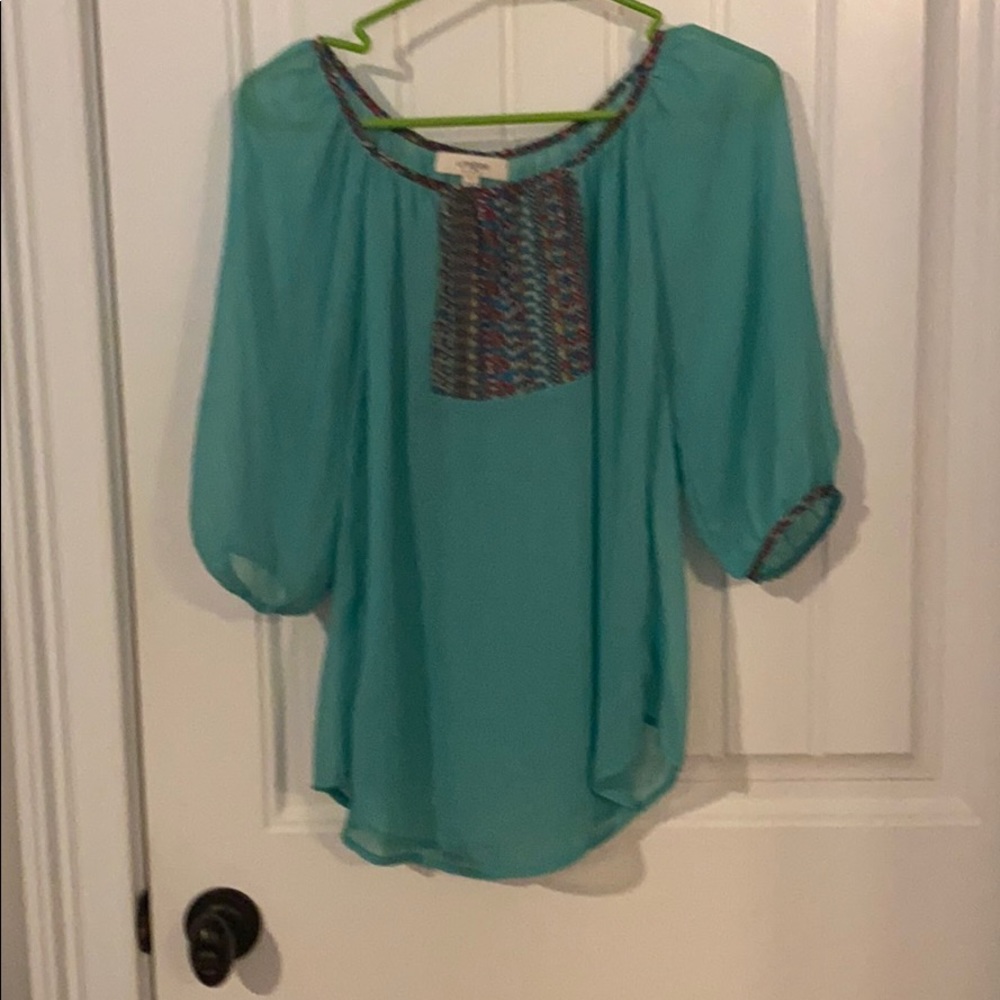 Sheer top